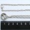 Interlocking G Silver Necklace from Gucci 5