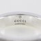 Anello con marchio in argento 925 di Gucci, Immagine 5