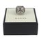 Ring in Silver with Rhinestone from Gucci 7