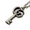 Double G Key Motif Necklace in Sterling Silver 925 from Gucci 1