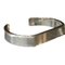 Plate Wide Bangle Bracelet in Silver from Gucci 2