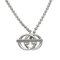 Ball Chain Necklace in Sterling Silver from Gucci, Image 1