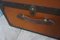Vintage British Steamer Trunk from Victor Luggage 6