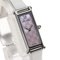 GUCCI 1500L Square Face 1P Diamond Watch Stainless Steel/SS Women's 5