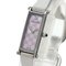 GUCCI 1500L Square Face 1P Diamond Watch Stainless Steel/SS Women's 4