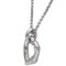 GUCCI Necklace Silver Bamboo 393395 J8400 0702 Ag 925 Heart Ladies Pendant 5