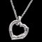 GUCCI Necklace Silver Bamboo 393395 J8400 0702 Ag 925 Heart Ladies Pendant 1