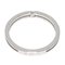 Infinity 2mm #8 Ring K18 White Gold Womens from Gucci 5