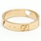 Icon Pink Gold [18k] Fashion No Stone Band Ring Pink Gold from Gucci 3