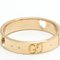 Icon Pink Gold [18k] Fashion No Stone Band Ring Pink Gold from Gucci 7