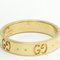 GUCCI Icon Yellow Gold [18K] Fashion No Stone Band Ring in oro, Immagine 9