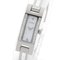 3900L Square Face Diamond & Stainless Steel Lady's Watch from Gucci, 1980s 4