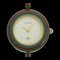 Cambiar bisel reloj 11/12 chapado en oro de fabricación suiza con pantalla analógica esfera blanca para mujer de Gucci, Imagen 1