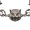 528028 Garden Cat Head Bracelet Argent Homme Z0005465 de Gucci 3