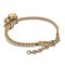 GUCCI Crystal Double G Bracelet Gold 651557 2