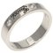Icon Print 2P Diamond Ring in White Gold from Gucci 2