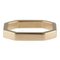 GUCCI Octagonal Diamond Ring No. 9.5 18K K18 Pink Gold Women's 5