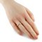 GUCCI Octagonal Diamond Ring No. 9.5 18K K18 Pink Gold Women's 2