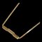 GUCCI K18YG Yellow Gold Link to Love Bar Necklace 662108 J8500 8000 5.5g 42-45cm Women's, Image 1