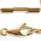 GUCCI K18YG Yellow Gold Link to Love Bar Necklace 662108 J8500 8000 5.5g 42-45cm Women's 6