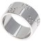 Icon Wide #10 K18 White Gold Women's Ring from Gucci 1
