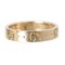 GUCCI/ ICON icon K18 yellow gold ring size stamp 11 3