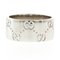 Icon Wide No. 15 K18 White Gold Women's Ring from Gucci 3
