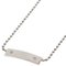 Diamond Plate Necklace in White Gold from Gucci 1
