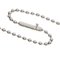 Diamond Plate Necklace in White Gold from Gucci 3