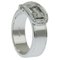 GUCCI belt ring size 10.5 K18 white gold x diamond made in Italy approx. 9.7g ladies 3