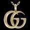 Doppel G K18YG Halskette von Gucci 1