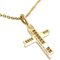 Traffic Cross Diamond Womens/Mens Necklace Cmdyrecrtrf 750 Yellow Gold form Harry Winston 3