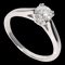 HARRY WINSTON Solitaire Diamond F-VVS2-EX Ring Platinum PT950 Women's 1