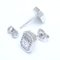 Harry Winston Hw Logo Earrings Diamond Eadwrdlghwl K18Wg White Gold 291046, Set of 2 3
