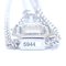 HARRY WINSTON HW Logo Bracelet Diamant BRDWDRDLHWL K18WG Or Blanc 290579 7