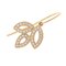 Orecchini Harry Winston Lily Cluster Wire Diamond da donna K18 in oro giallo, set di 2, Immagine 5