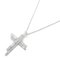 Traffic Accent Cross Diamond Necklace from Harry Winston 1