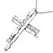 Platinum Traffic Cross Necklace from Harry Winston 1