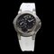 HARRY WINSTON OCEATZ44ZZ008 Ocean Dual Time Monochrome 250 Limited Watch Zarium Rubber Uomo, Immagine 1