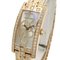 Avenue C Mini reloj de cuarzo de plata, oro y diamantes de Harry Winston, Imagen 3