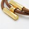 Turnis Leather and Metal Bangle from Hermes 3