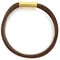 Tourni Tresse Brown & Gold Bracelet from Hermes 3