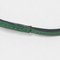 Necklace Choker in Green Leather from Hermes, Image 4