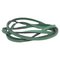 Necklace Choker in Green Leather from Hermes 1