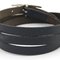 Api III Black Leather Bangle with 3 Rows from Hermes 2