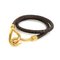 Choker Necklace in Leather from Hermes, Image 1