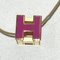 Cage De Ash H Cube Necklace from Hermes 1