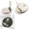 Hermes Earrings Cloisonne Metal/Enamel Silver/Beige/Gray Women's, Set of 2 5