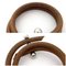 Bracelet Roulette Hill Brown Silver 3 Ball Leather Metal Double Ladies from Hermes 10