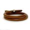 Bracelet Roulette Hill Brown Silver 3 Ball Leather Metal Double Ladies from Hermes 4